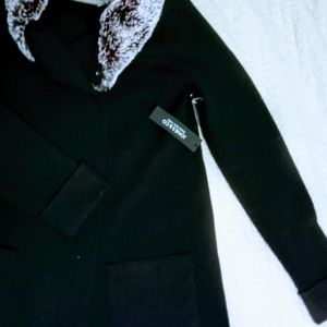 Jones & New York asymmetrical coat